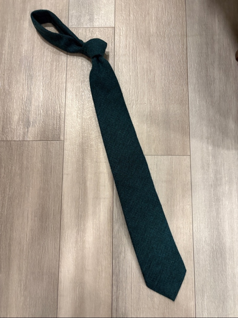 Suitsupply Teal Knit Tie